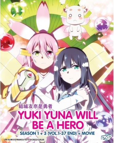 YUKI YUNA WILL BE A HERO SEASON 1-3 + MOVIE 